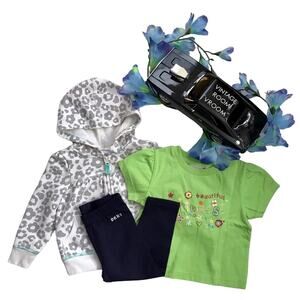 DKNY, Circo, and Athletic Works Assorted Clothing Bundle Girls 18M